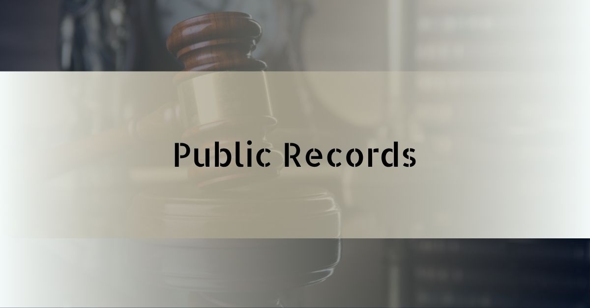 Public Records